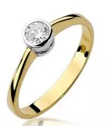 Inel Bonore - Aur 585 - Diamant 0,3 ct