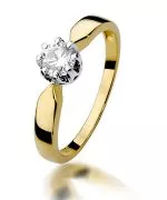 Inel Bonore - Aur 585 - Diamant 0,4 ct