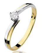 Inel Bonore - Aur 585 - Diamant 0,08 ct