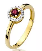 Inel Bonore - Aur 585 - Rubin 0,15 ct