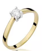 Inel Bonore - Aur 585 - Diamant 0,2 ct