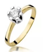 Inel Bonore - Aur 585 - Diamant 0,7 ct