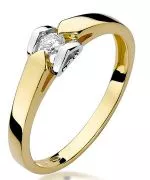 Inel Bonore - Aur 585 - Diamant 0,09 ct