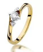 Inel Bonore - Aur 585 - Diamant 0,25 ct