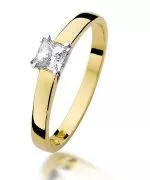 Inel Bonore - Aur 585 - Diamant 0,3 ct