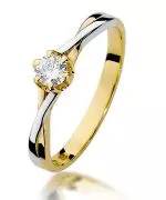 Inel Bonore - Aur 585 - Diamant 0,23 ct