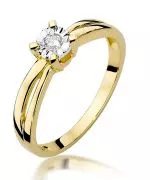 Inel Bonore - Aur 585 - Diamant 0,08 ct