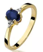 Inel Bonore - Aur 585 - Safir 0,7 ct