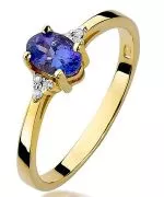 Inel Bonore - Aur 585 - Tanzanit 0,4 ct