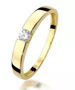 Inel Bonore - Aur 585 - Diamant 0,12 ct