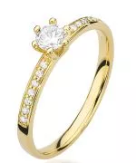 Inel Bonore - Aur 585 - Diamant 0,25 ct