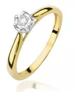 Inel Bonore - Aur 585 - Diamant 0,08 ct