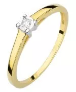 Inel Bonore - Aur 585 - Diamant 0,03 ct
