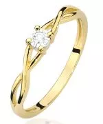 Inel Bonore - Aur 585 - Diamant 0,03 ct