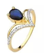 Inel Bonore - Aur 585 - Safir 0,6 ct