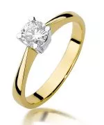 Inel Bonore - Aur 585 - Diamant 0,5 ct