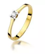 Inel Bonore - Aur 585 - Diamant 0,09 ct