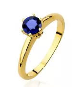 Inel Bonore - Aur 585 - Safir 0,5 ct