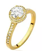 Inel Bonore - Aur 585 - Diamant 0,7 ct