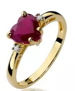 Inel Bonore - Aur 585 - Rubin 1,7 ct