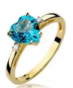 Inel Bonore - Aur 585 - Topaz 1,2 ct