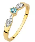 Inel Bonore - Aur 585 - Topaz 0,15Ct ct