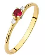Inel Bonore - Aur 585 - Rubin 0,15 ct