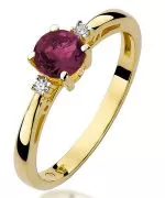Inel Bonore - Aur 585 - Rubin 0,6 ct