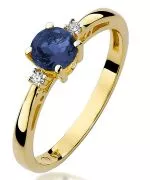 Inel Bonore - Aur 585 - Safir 0,5 ct