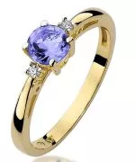 Inel Bonore - Aur 585 - Tanzanit 0,5 ct