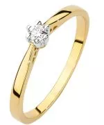 Inel Bonore - Aur 585 - Diamant 0,08 ct