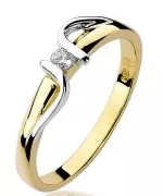 Inel Bonore - Aur 585 - Diamant 0,05 ct