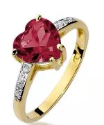 Inel Bonore - Aur 585 - Rubin 1,7 ct