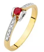 Inel Bonore - Aur 585 - Rubin 0,15 ct