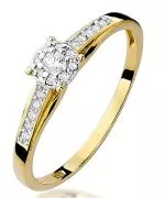 Inel Bonore - Aur 585 - Diamant 0,04 ct