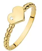 Inel Bonore - Aur 585 - Diamant 0,01 ct