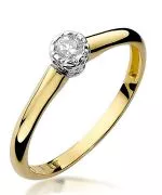 Inel Bonore - Aur 585 - Diamant 0,13 ct