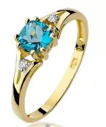 Inel Bonore - Aur 585 - Topaz 0,7 ct