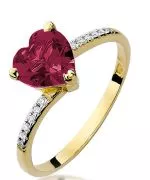 Inel Bonore - Aur 585 - Rubin 1,7 ct