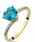 Inel Bonore - Aur 585 - Topaz 1,2 ct