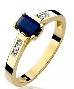 Inel Bonore - Aur 585 - Safir 0,6 ct