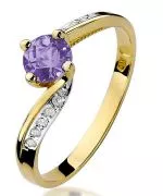 Inel Bonore - Aur 585 - Tanzanit 0,5 ct