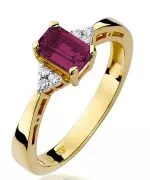Inel Bonore - Aur 585 - Rubin 0,8 ct