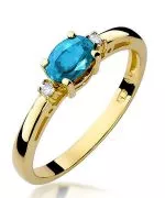 Inel Bonore - Aur 585 - Topaz 0,5 ct