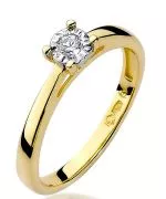 Inel Bonore - Aur 585 - Diamant 0,08 ct