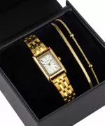 Ceas dama BOWA Paris White-Gold Steel 20 Gift Set