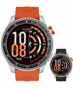 Smartwatch barbatesc Garett Compass Silver SET
