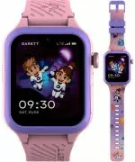 Smartwatch pentru copii Garett Kids Essa AI 4G Roz SET