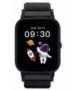 Smartwatch pentru copii Garett Kids Tech 4G Negru Velcro