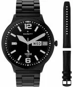Smartwatch barbatesc Garett Quantum Glow Black SET